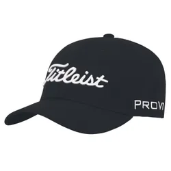 Cap Junior Tour Performance , schwarz/weiss adjustable_in_size