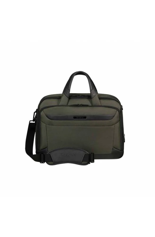 Borsa PRO-DLX Bailhandle Verde espandibile - KM2-04004 - Samsonite - FashionsVida