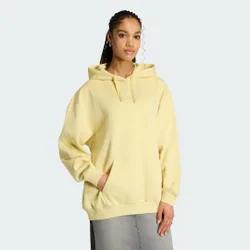 ESSENTIALS OVERSIZED FLEECE HOODIE XS Powder Yellow