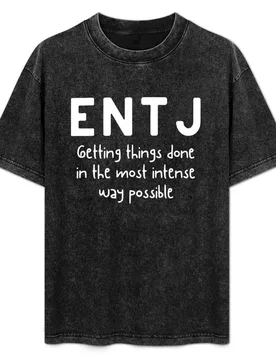 ENTJ - Getting Things Done In The Most Intense Way Possible (MBTI Myers Briggs) T-Shirt Moisture Wicking Athletic T-Shirt - Aliexpress - FashionsVida