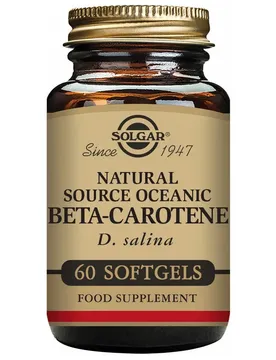 Betacarotene 100% Naturale 7mg 60 Unità Brown