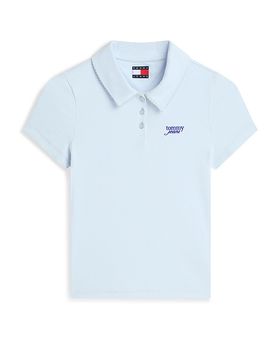 Tommy Jeans Polo azul claro S