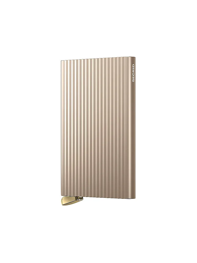 Portafoglio PREMIUM CARDPROTECTOR FLUTED beige - SECRID - FashionsVida