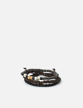 Misako Teo Armband-Set Braun