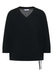 XL TOS_Crochet V-neck female