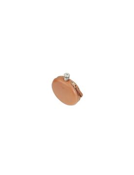 Round Flask 130ml mit Lederhülle
