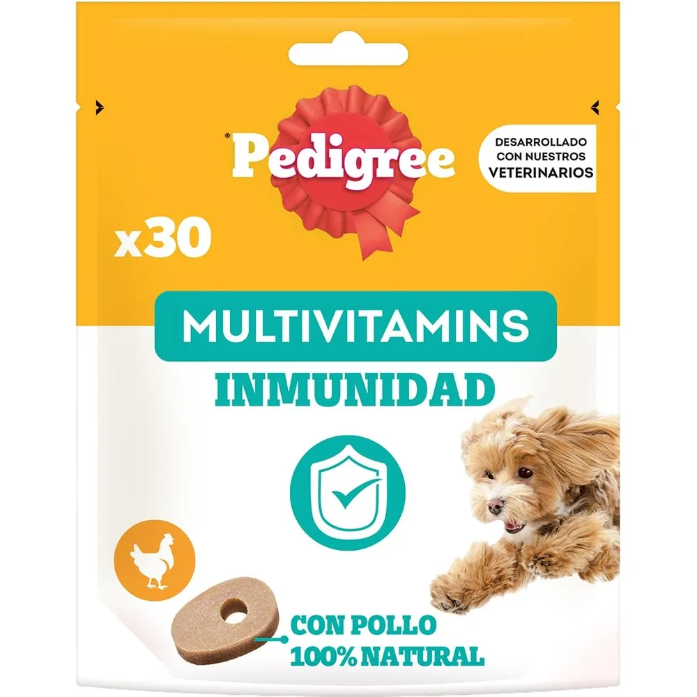 Snack multivitamínico para perros sistema inmunitario 180 g - Pedigree - FashionsVida