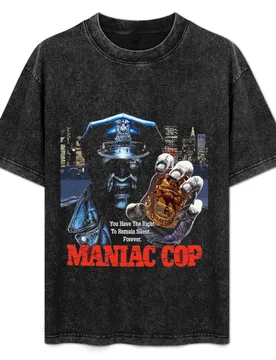 Maniac Cop T-Shirt Ultra Soft Breathable Tee Top - Aliexpress - FashionsVida