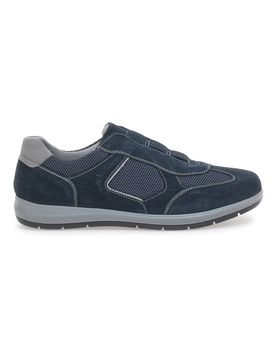 Scarpe Stringate Blu In Pelle 751551760118 41