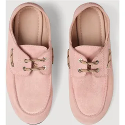 Mocasines de mujer náuticos con contrafuerte plegable