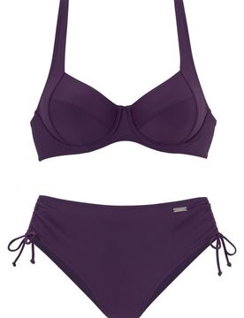 LASCANA Bikini lila oscuro