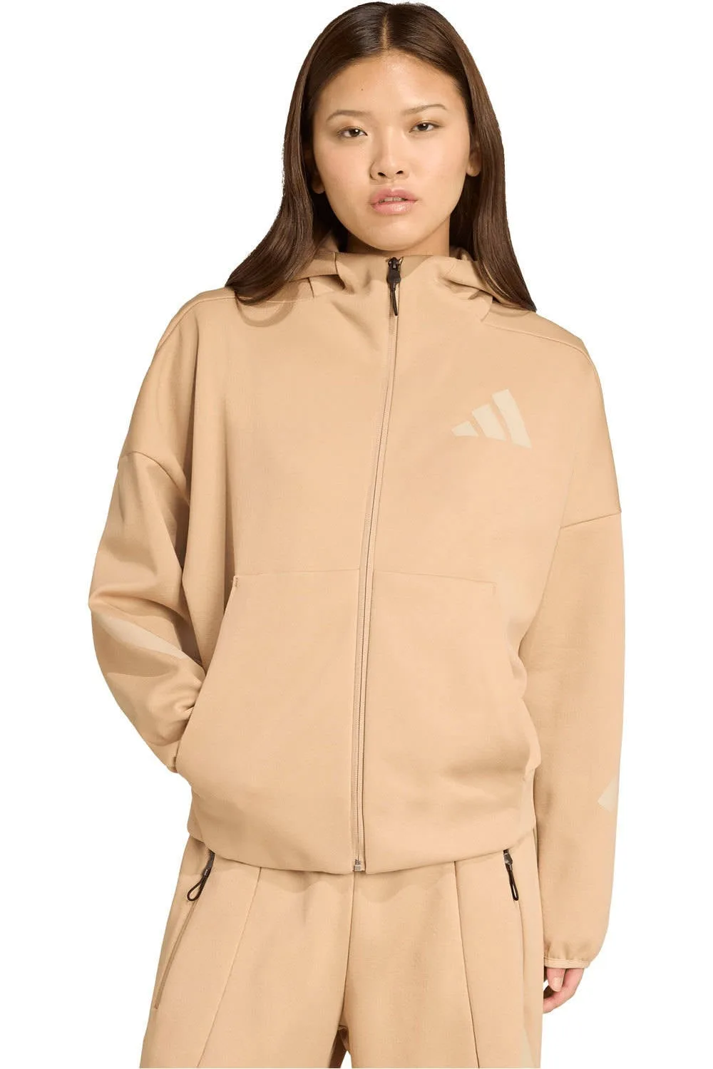 Adidas zne sudadera mujer Beige (M) - Adidas - FashionsVida