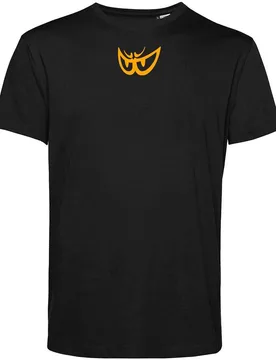 T-Shirt 2.0 Basic 2025 Girocollo Nero Arancio taglia S - Berik - FashionsVida