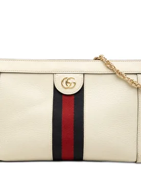 Small Calfskin Web Ophidia Chain Crossbody - Gucci - FashionsVida