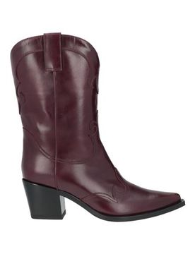 Botines de caña alta Mujer Ciruela 36,38,39,40,41 Mujer