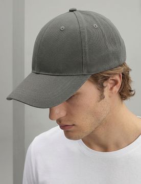 Cappellino da baseball in cotone - verde acciaio