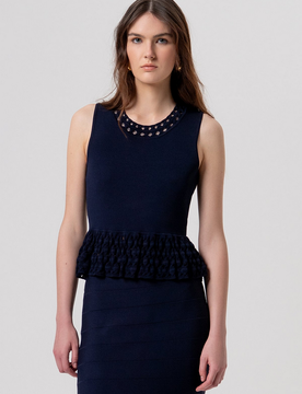Fracomina top donna darkblue