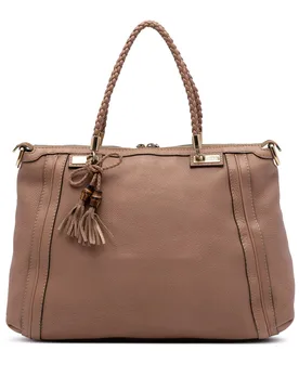 Calfskin Bella Convertible Tote - Gucci - FashionsVida
