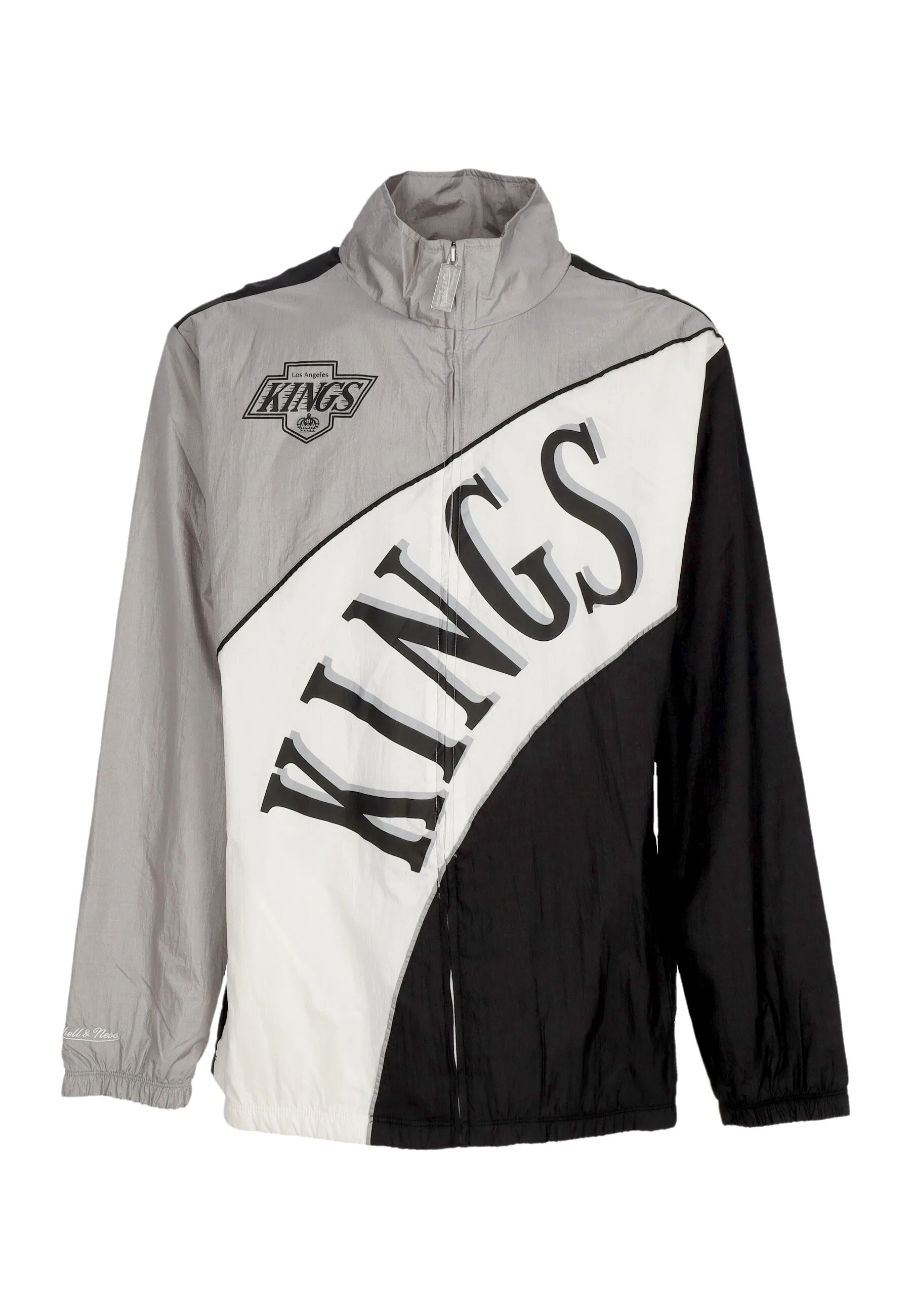 Giacca a Vento Uomo Nhl Arched Retro Lined Windbreaker Loskin Multi/white - Mitchell & Ness - FashionsVida