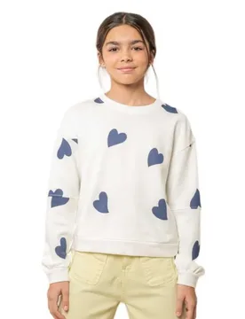 Sweat-shirt Mitsie Navy 12 Années Fille - Deeluxe - FashionsVida