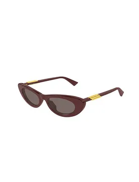 Lunettes de soleil BV1447S rouge foncé - Bottega Veneta - FashionsVida