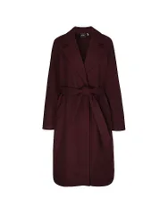 Abrigo VMFORTUNEAYA rojo oscuro XL