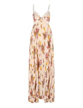 Blumarine Vestito in viscosa pesca