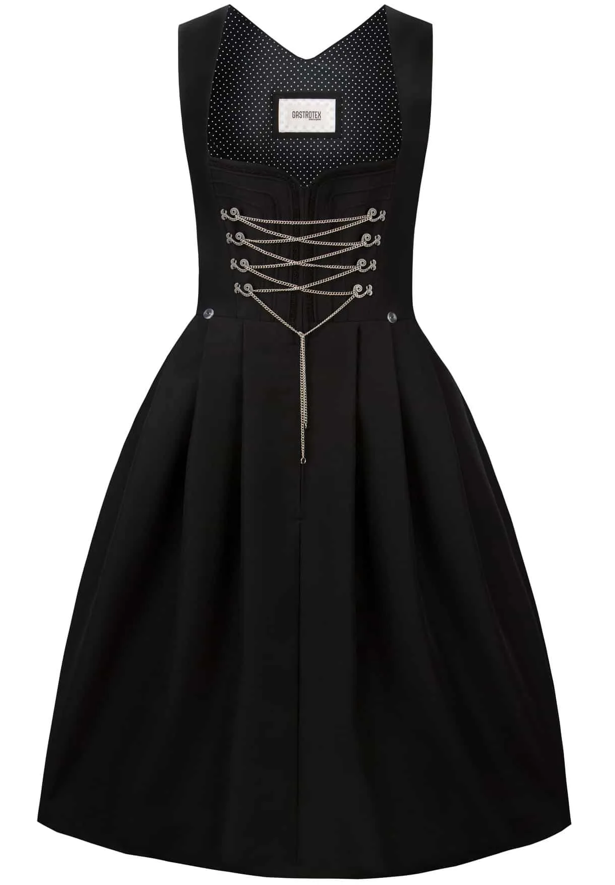 Dirndl Adele (schwarz, Gr. 50) von Gastrotex für Damen, 100% Polyester - Stockerpoint - FashionsVida