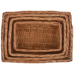 Körbe, Kisten, Regalkörbe Baskets 4-Piece Nesting Baskets En Osier Einheitsgrösse