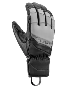 Gants Griffin Base Zero Stone Grey / Black 8 Homme - Leki Alpino - FashionsVida