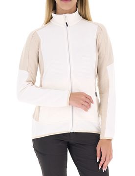 CMP Felpa con zip AVORIO 44