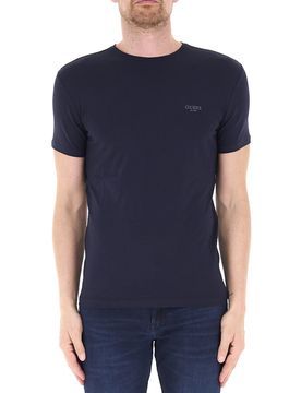 Guess T-shirt girocollo BLU NAVY M