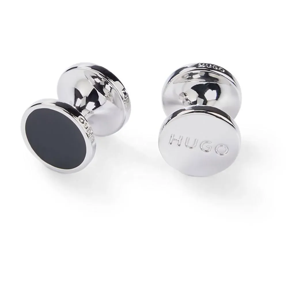 Hugo Boutons De Manchette E Tokeep 10191262 Black One Size - Hugo Boss - FashionsVida