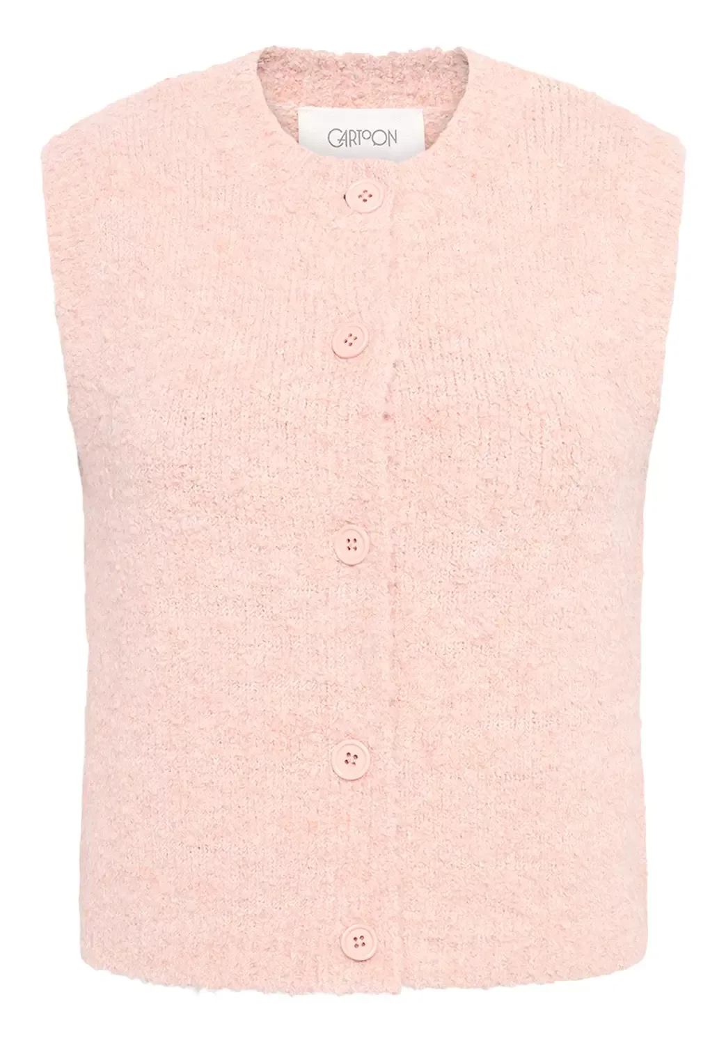 Strickjacke Kurz ohne Arm female - 44 - FashionsVida