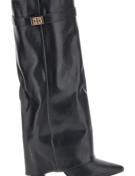 Stivali neri con tacco P756 40 - THE FIRST - FashionsVida