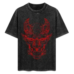 ONI HEAD T-Shirt Graphic Print Short Sleeve T-Shirt