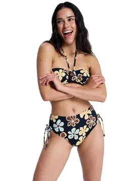 Braguitas de bikini de talle alto de mujer Nostalgic Feel - Roxy - FashionsVida