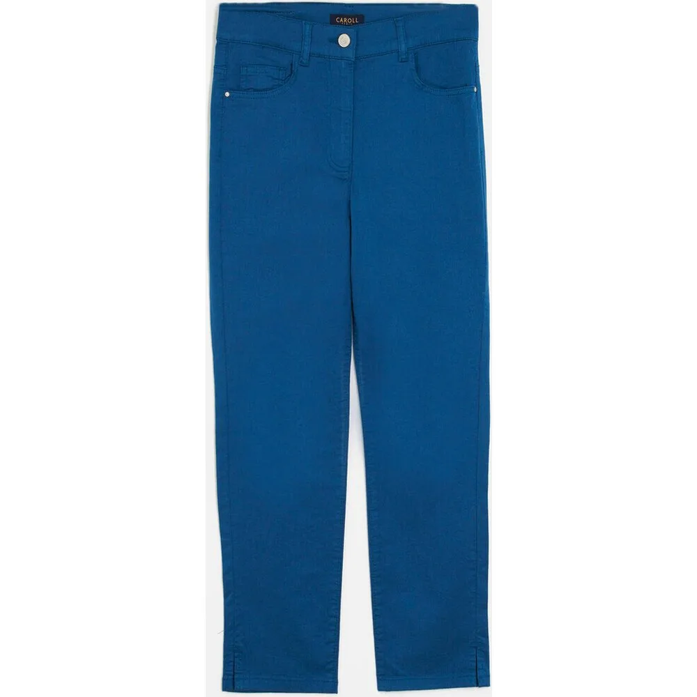Pantalón de mujer con tiro alto de corte 7-8 - Caroll - FashionsVida