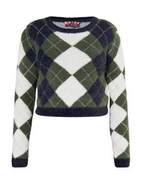 MyMo ROCKS Jersey crema / verde