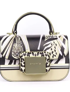 Kaya Borsa a mano e tracolla 1406258 Bianco + Nero - Cromia - FashionsVida