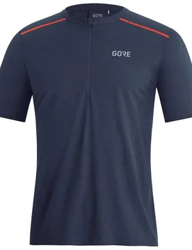 Contest Short Sleeve T-shirt Orbit Blue / Fireball M Men - Gore® Wear - FashionsVida