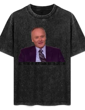 The Only Person Who Ever Stole from Creed Bratton T-Shirt Essential Solid Color T-Shirt - Aliexpress - FashionsVida