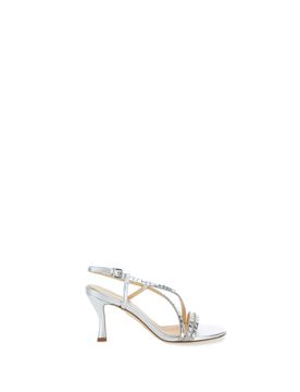 Sandali con strass ARGENTO 39