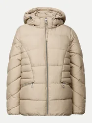 Kurze Steppjacke Beige 44
