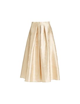 SWING Midirock creme 46 damen