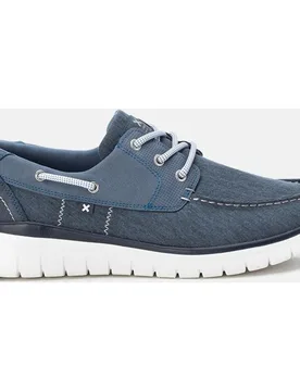 Náuticos de hombre con cordones y suela de goma - XTI - FashionsVida