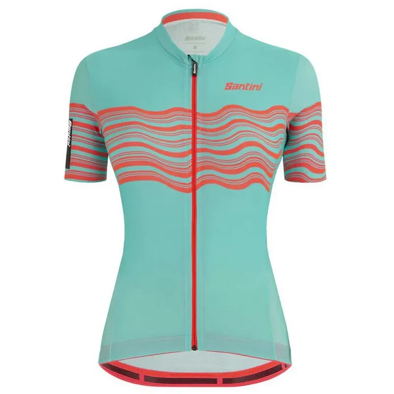 Maglia A Maniche Corte Tono Proflo Acqua Blue