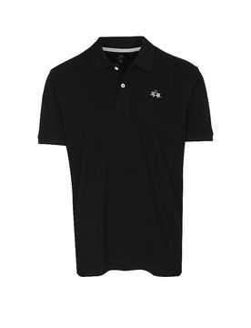 Poloshirt schwarz L herren