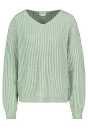 DOB Strick Pullover, langarm, V-Aus female