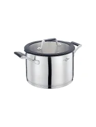 KÜCHENPROFI Kochtopf COMO 20cm/3,9l Edelstahl silber baby